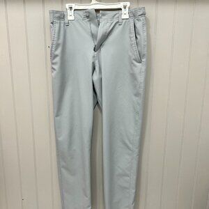 Boys Large Under Armour light grey performance golf pants